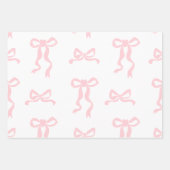 Papier d'enveloppement Goldendoodle rose (Devant 3)