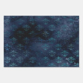 Papier d'enveloppement gothique victorien, noir (Devant 2)