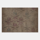 Papier d'enveloppement gothique victorien, noir (Devant)