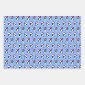 Papier d'enveloppement Havanais de Noël série de 3 (Devant 2)