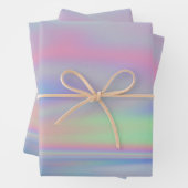 Papier d'enveloppement holographique (En situation)