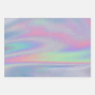 Papier d'enveloppement holographique