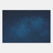 Papier d'enveloppement inspiré de l'espace (Devant 3)