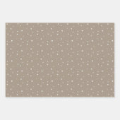 Papier d'enveloppement minimaliste dans des tons d (Devant 3)