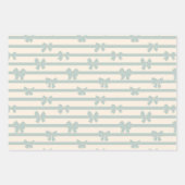 Papier d'enveloppement moderne de Noël (Devant 2)