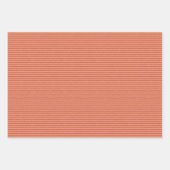 Papier d'enveloppement orange Tone Set de 3 concep (Devant)