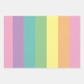 Papier d'enveloppement Pastel Rainbow (Devant 2)