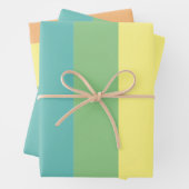 Papier d'enveloppement Pastel Rainbow (En situation)