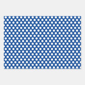 Papier d'enveloppement Pois amusant série de 3 (Devant 3)