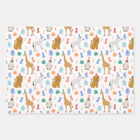 Papier d'enveloppement pour animaux de fête (Devant)