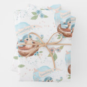 Papier d'enveloppement pour bébé (En situation)
