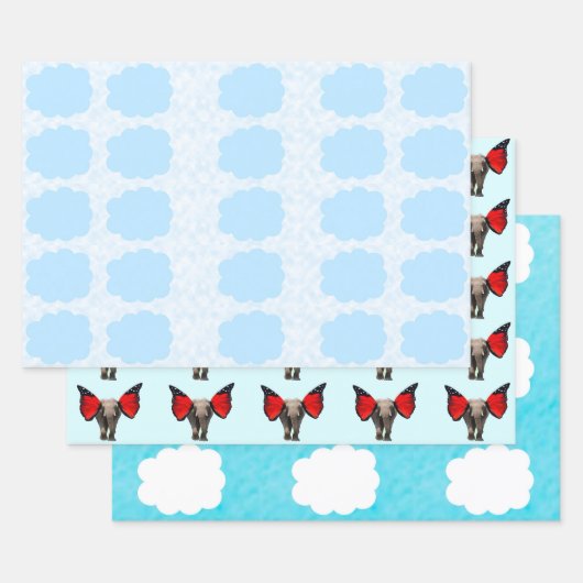 Papier d'enveloppement pour bébés (Lot)