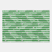 Papier d'enveloppement pour elfe de Noël (Devant 3)