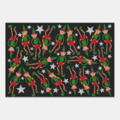 Papier d'enveloppement pour elfe de Noël (Devant)
