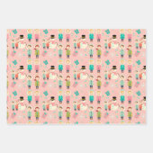 Papier d'enveloppement pour enfants de Noël (Devant 3)