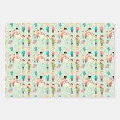 Papier d'enveloppement pour enfants de Noël (Devant)