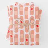 Papier d'enveloppement pour infirmière mignonne (En situation)