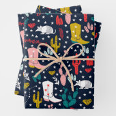 Papier d'enveloppement pour seins chauds de l'Oues (En situation)