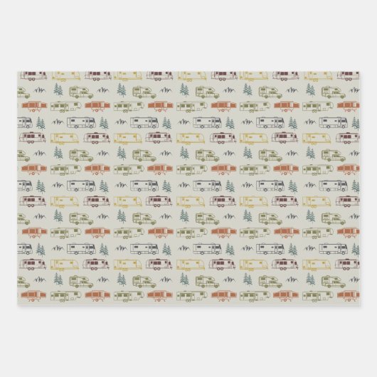 Papier d'enveloppement RV, Papier d'enveloppement  (Devant)