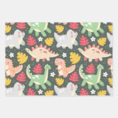 Papier d'enveloppement série Dinosaur (Devant)