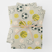 Papier d'enveloppement sportif (En situation)