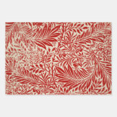 Papier d'enveloppement Vintage rouge (Devant)