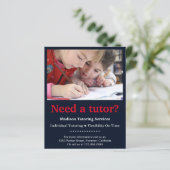 Papier Dépliant de tuteur pour enfants (Debout devant)