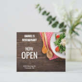 Papier Dépliant d'ouverture du Grand Restaurant (Debout devant)