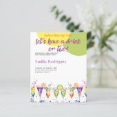 Papier Dernier Fiesta Cocktails Fête des mariées Bachelor (Debout devant)