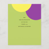 Papier Dernier Fiesta Cocktails Fête des mariées Bachelor (Dos)