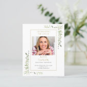 Papier Des Foyers De Verdure Abordables Ordre De Service (Debout devant)