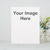 Papier Design Your Own - Add Your Text (Debout devant)