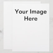 Papier Design Your Own - Add Your Text (Devant / Derrière)