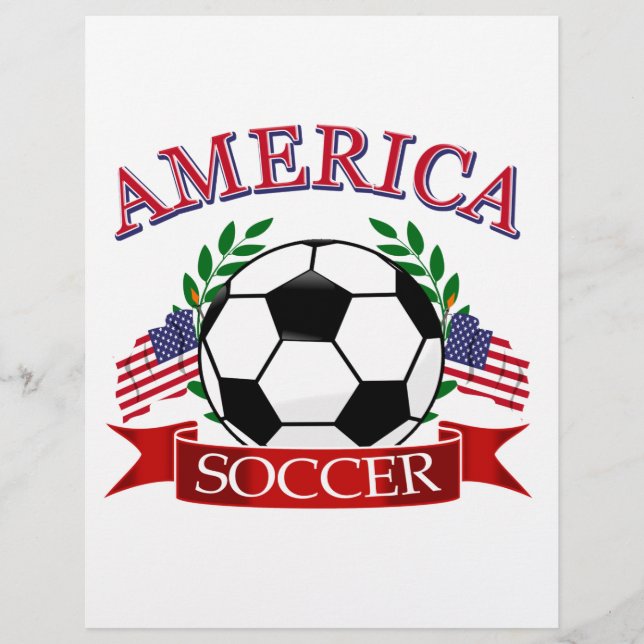 Papier Designs de soccer américains (Devant)