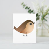 Papier Dessin d'Oiseau de Bruant (Debout devant)
