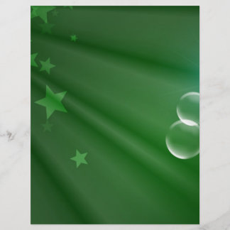 Papier Destin d'amour de paix d'art de motif de vert de l
