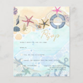 Papier Destination Beach Wedding Coastal (Devant)