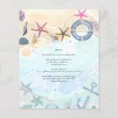 Papier Destination Beach Wedding Coastal (Dos)