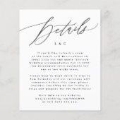 Papier Détails de calligraphie noire du budget sur le Mar (Dos)