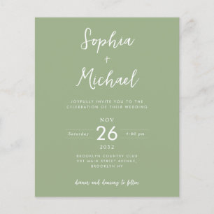 Papier Détails de la photo du budget QR Site Web Sage Gre