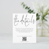 Papier Détails du Mariage budgétaire Boîtier de script de (Debout devant)