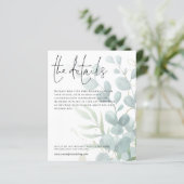 Papier Détails du Mariage budgétaire Boîtier de script Eu (Debout devant)