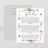 Papier Détails sur le Mariage de la Monnaie rose vierge C (Devant / Derrière)