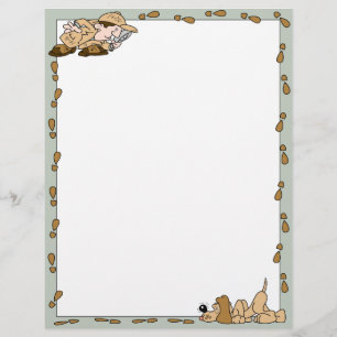 Papier Détective privée et main sanglante