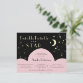 Papier Deux étoiles brillantes | Baby shower budgétaire n (Debout devant)