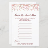 Papier Devinez édite la douceur de la souris, couche salé (Devant / Derrière)