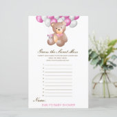 Papier Devinez édite la douceur de la souris, couche salé (Debout devant)