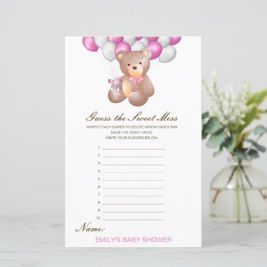 Papier Devinez édite la douceur de la souris, couche salé (Debout devant)