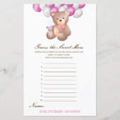 Papier Devinez édite la douceur de la souris, couche salé (Devant)