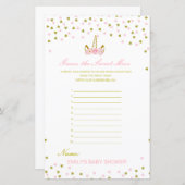 Papier Devinez édite la douceur de la souris, couche salé (Devant / Derrière)